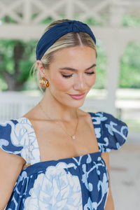 All About You Navy Blue Headband