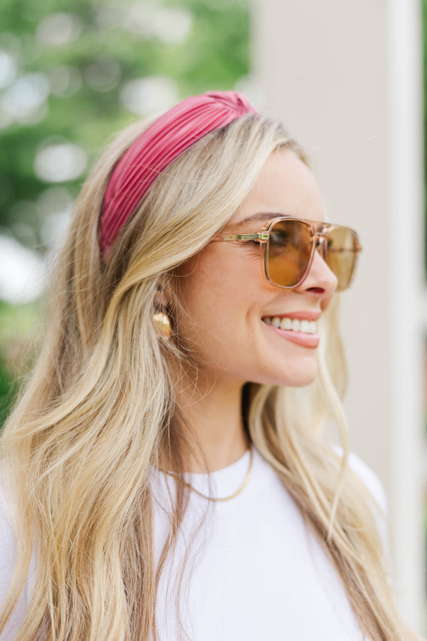 All About You Light Pink Headband