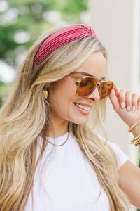 All About You Light Pink Headband