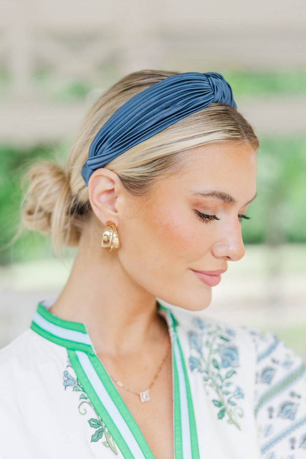All About You Denim Blue Headband