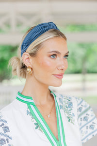 All About You Denim Blue Headband