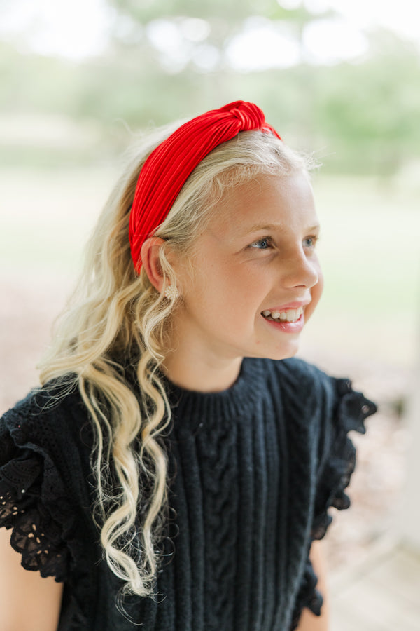 Girls: All About You Red Headband