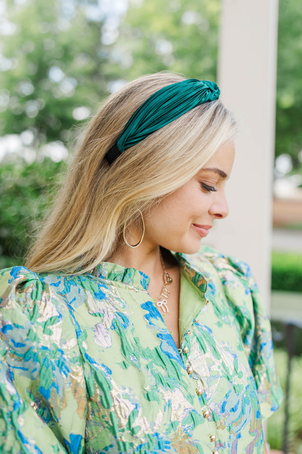 All About You Emerald Green Headband