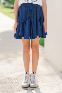 girls skorts, tween skorts, blue skort for girls