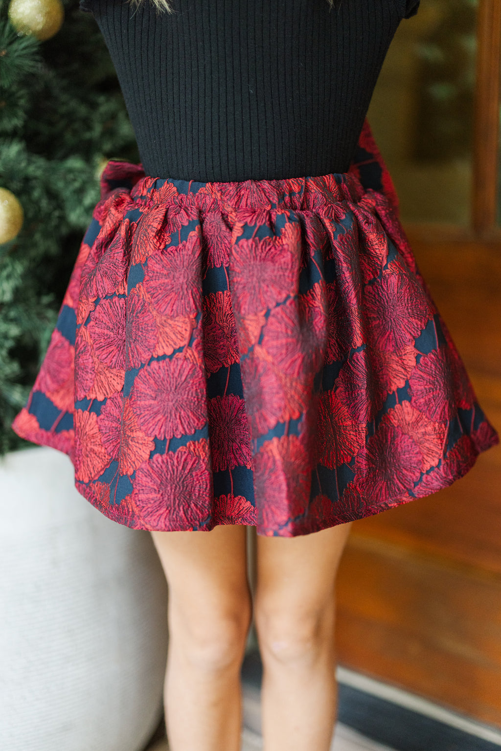 スカート theredthread : S ring balloon skirt THEREDTHREAD / ザレッドスレッド】S ring balloon skirt