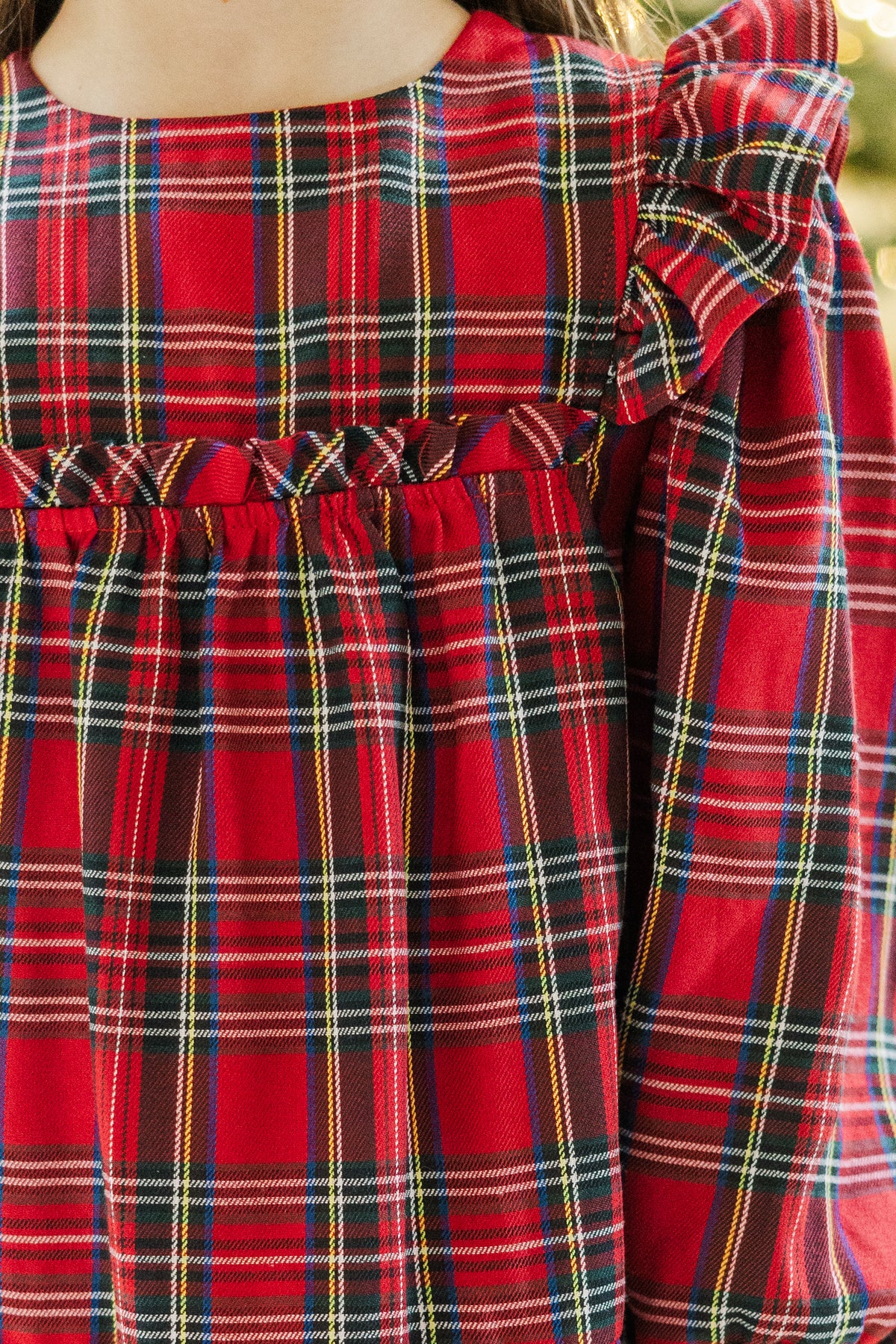 Girls: It's All Possible Red Tartan Plaid Babydoll Dress, (5/6) - The Mint Julep Boutique | Women's Boutique Clothing Girls: It's All Possible Red Tartan Plaid Babydoll Dress, (5/6) - The Mint Julep Boutique | Women's Boutique Clothing