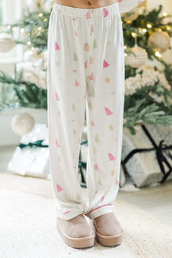 Girls: Dream Big Gingerbread L/S Bamboo Pajama Set