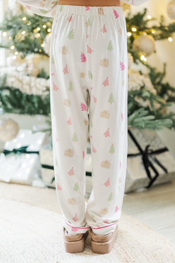 Girls: Dream Big Gingerbread L/S Bamboo Pajama Set