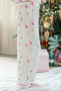 Girls: Dream Big Gingerbread L/S Bamboo Lounge Set