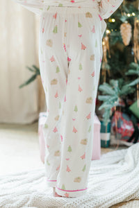 Girls: Dream Big Gingerbread L/S Bamboo Lounge Set