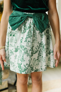 Girls: The Kate Cream Toile Skirt