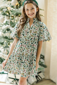 Girls: The Stephanie Green Floral Dress