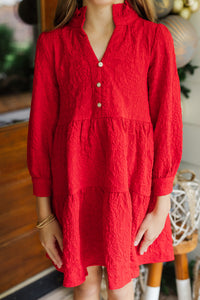 Girls: The Payton Red Dress