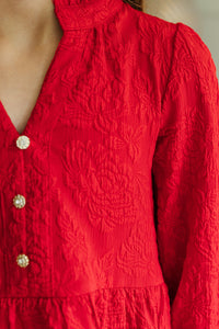 Girls: The Payton Red Dress