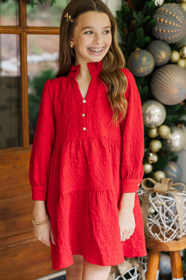 Girls: The Payton Red Dress