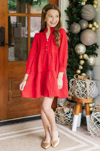 Girls: The Payton Red Dress