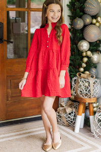 Girls: The Payton Red Dress