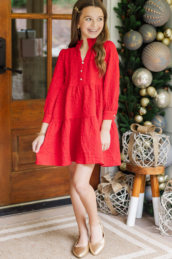 Girls: The Payton Red Dress