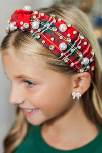 Girls: Seasons Greetings Embellished Headband