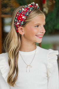 Girls: Seasons Greetings Embellished Headband