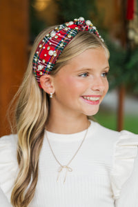 Girls: Seasons Greetings Embellished Headband