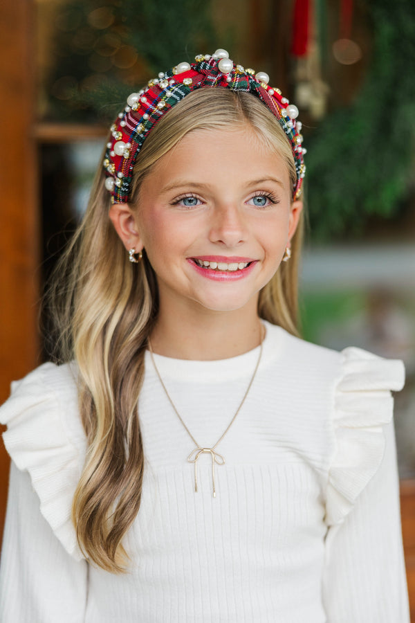 Girls: Seasons Greetings Embellished Headband
