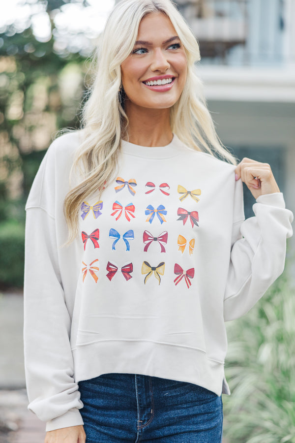 Team Spirit Bone Graphic Sweatshirt