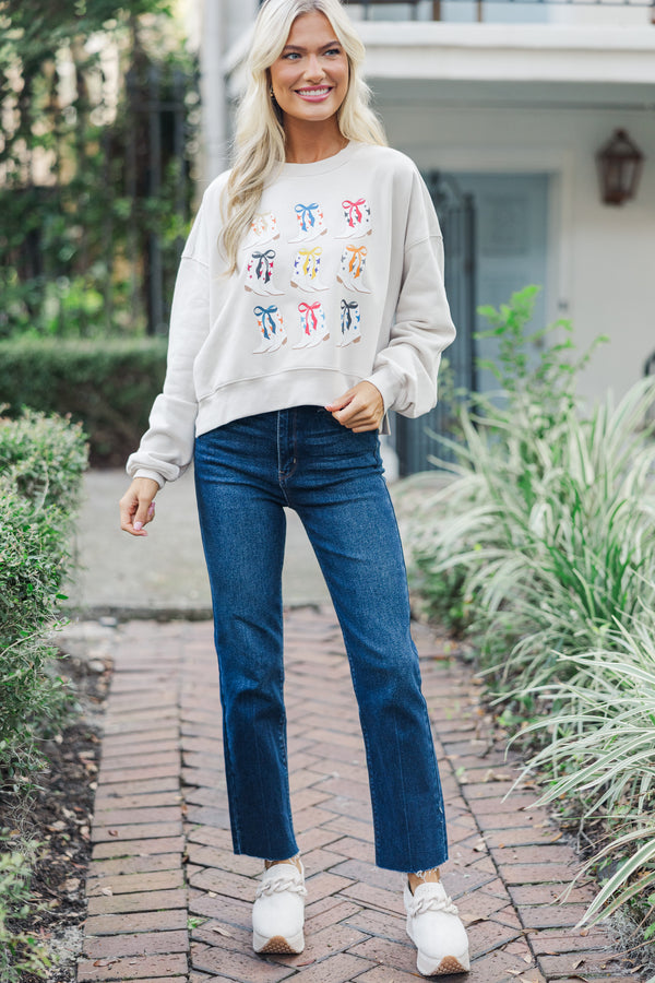 Walk On Bone Graphic Sweatshirt