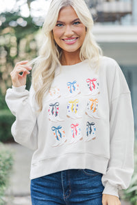 Walk On Bone Graphic Sweatshirt