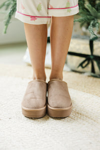 Girls: It's Your Day Taupe Booties