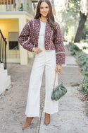 Ditsy Floral Quilted Jacket