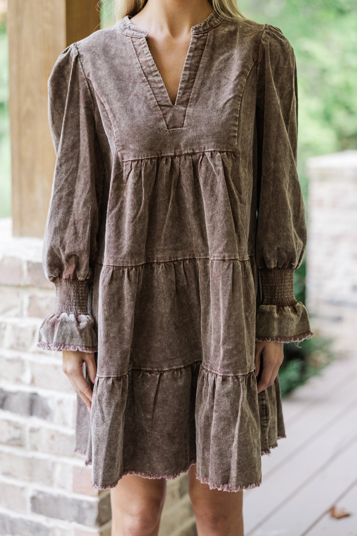 You've Got It Brown Corduroy Dress – Shop the Mint