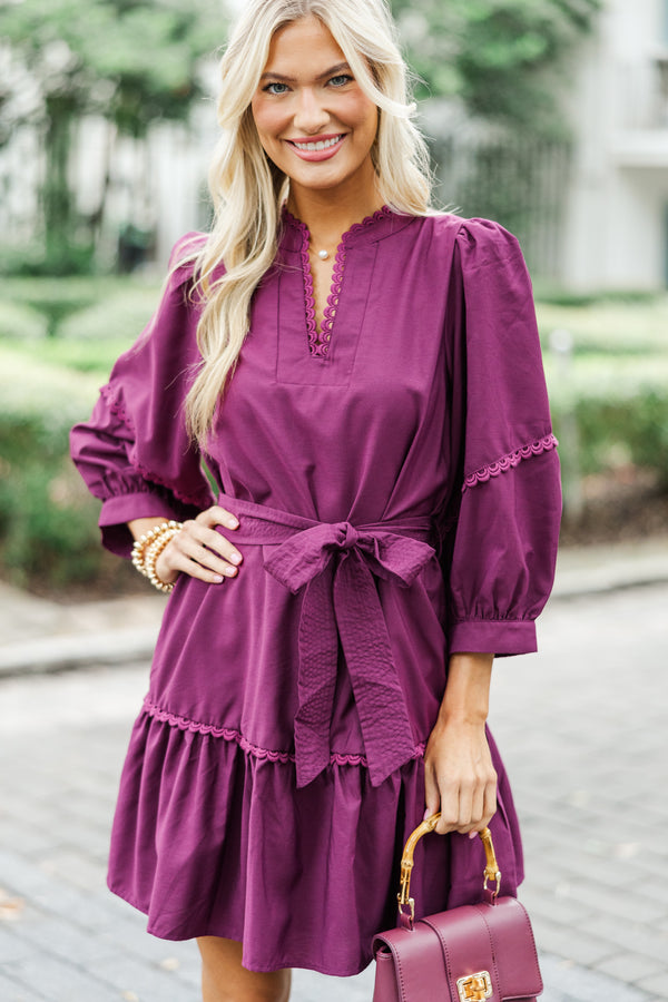 plum winter dress Ophelia Dress Plum | Size XL