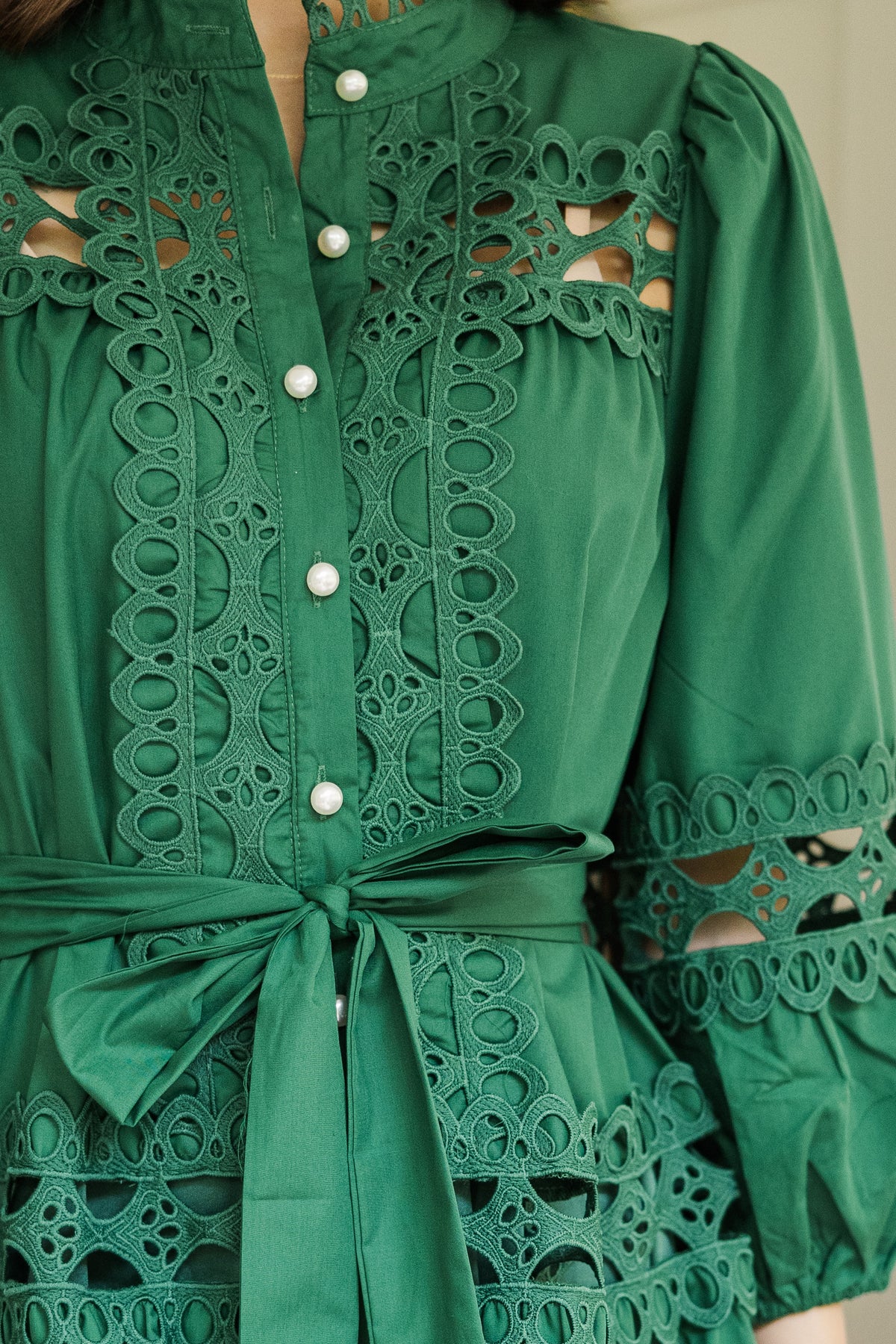 It's Your Story Forest Green Crochet Dress – Shop the Mint