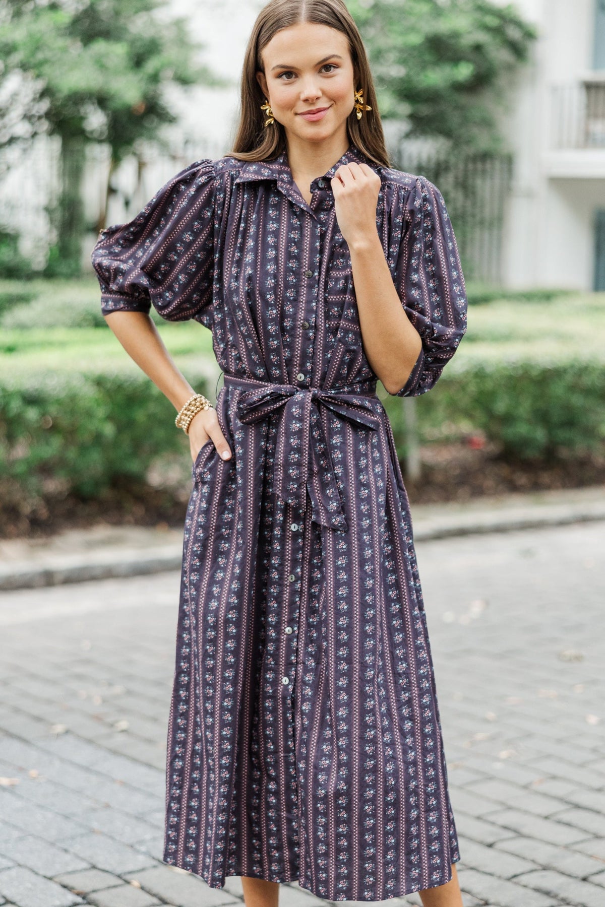 Dream Eden Dress - Brown