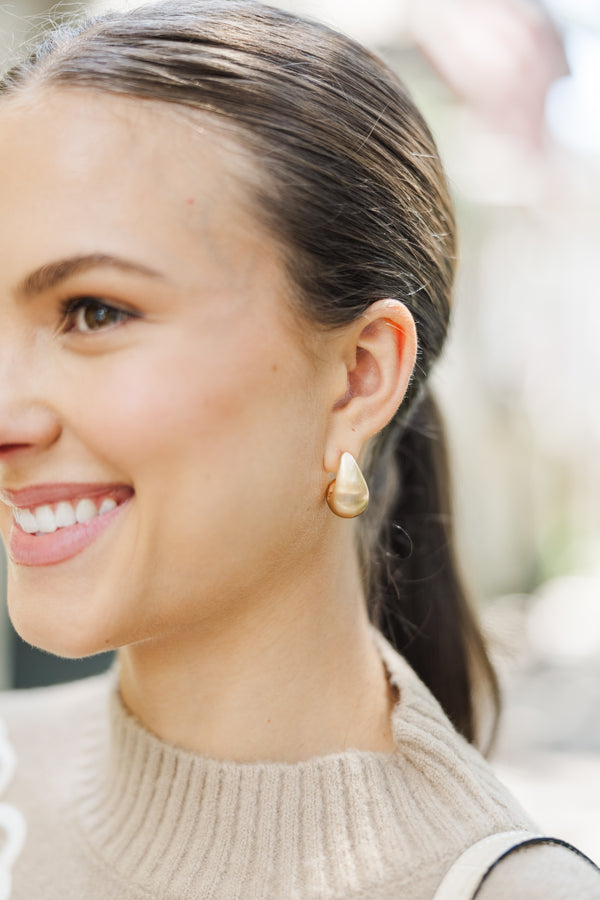 On Your Side Gold Earrings