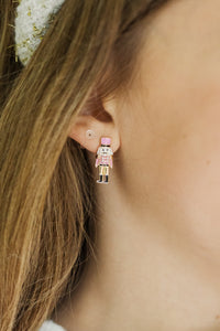 Girls: The Mouse Queen Pink Earrings