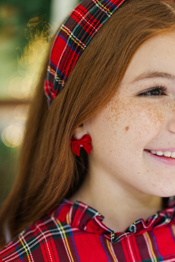 Girls: More Than Happy Red Earrings