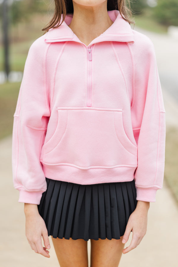 Girls: Always Direct Pink Pullover