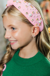 Girls: Second Nature Gold Bow Stud Earrings