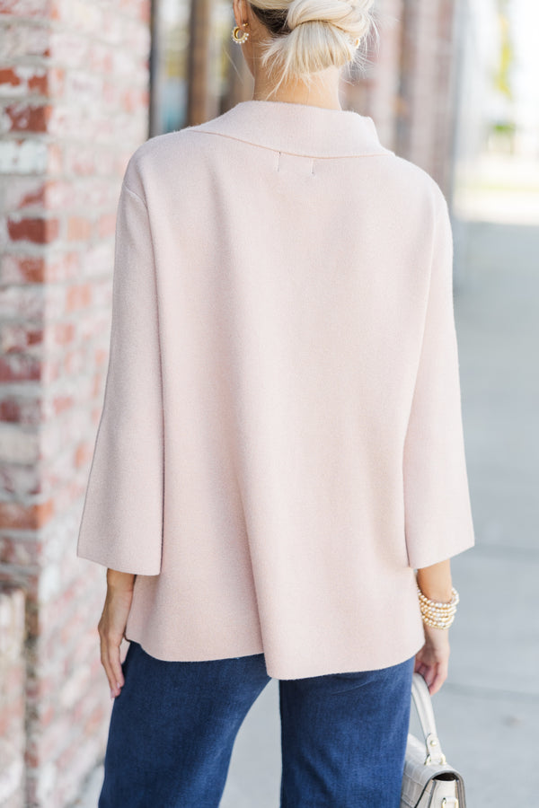 Feeling So Sweet Rose Gold Sweater