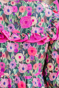 It's All Here Pink Floral Dress