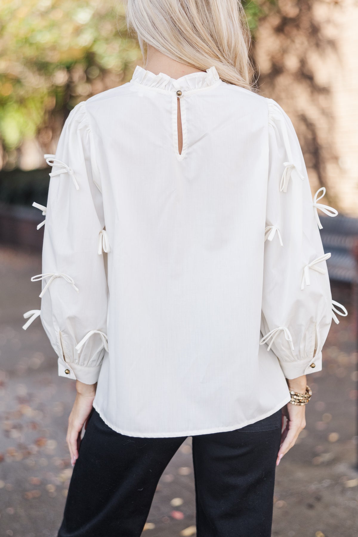 06. Classic Blouse in Vanilla Swirl - The “Pick Pocket Princess” Collection