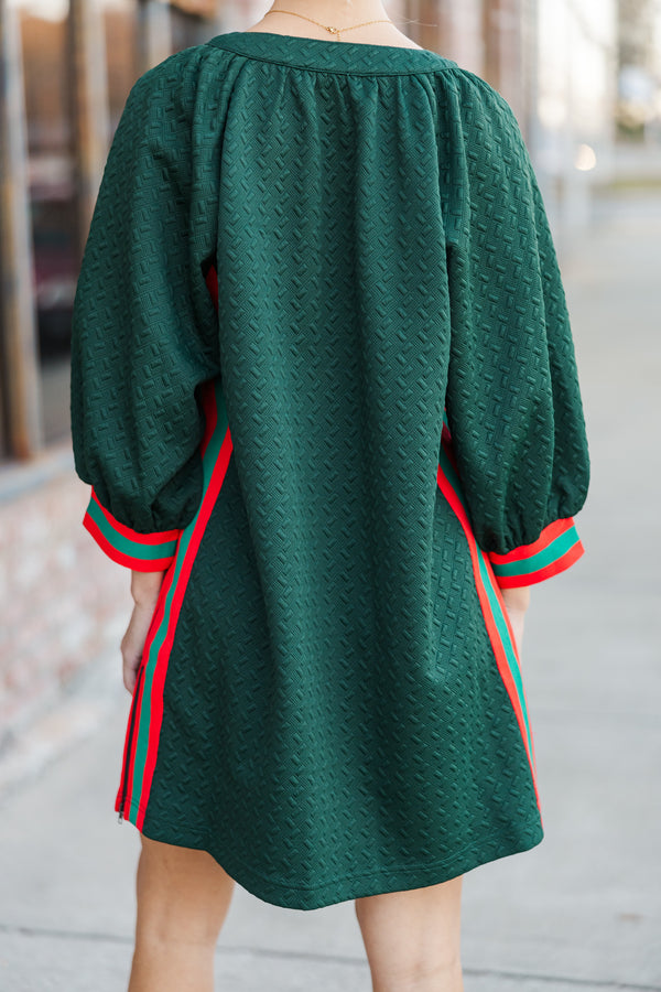 Highly Recommended Hunter Green Textured Dress Shop the Mint Highly Recommended Hunter Green Textured Dress Shop the Mint