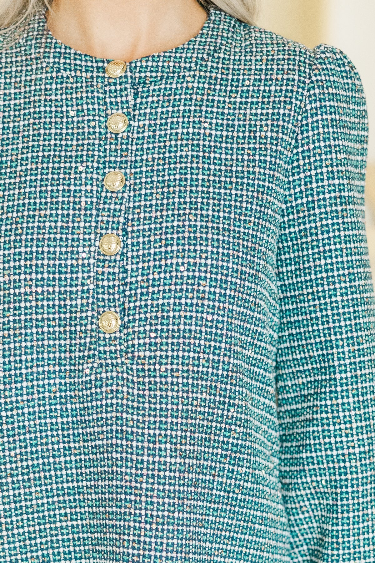 Auden Navy Tweed Dress