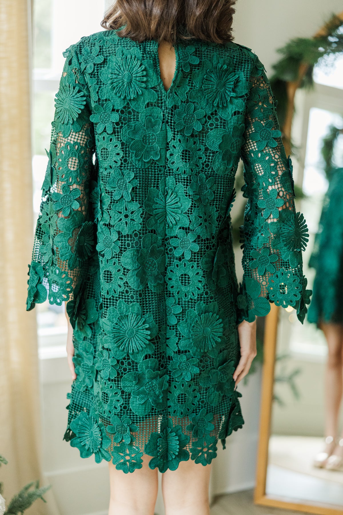 On This Day Emerald Green Lace Dress – Shop the Mint
