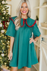 All In Plain Sight Green Dress