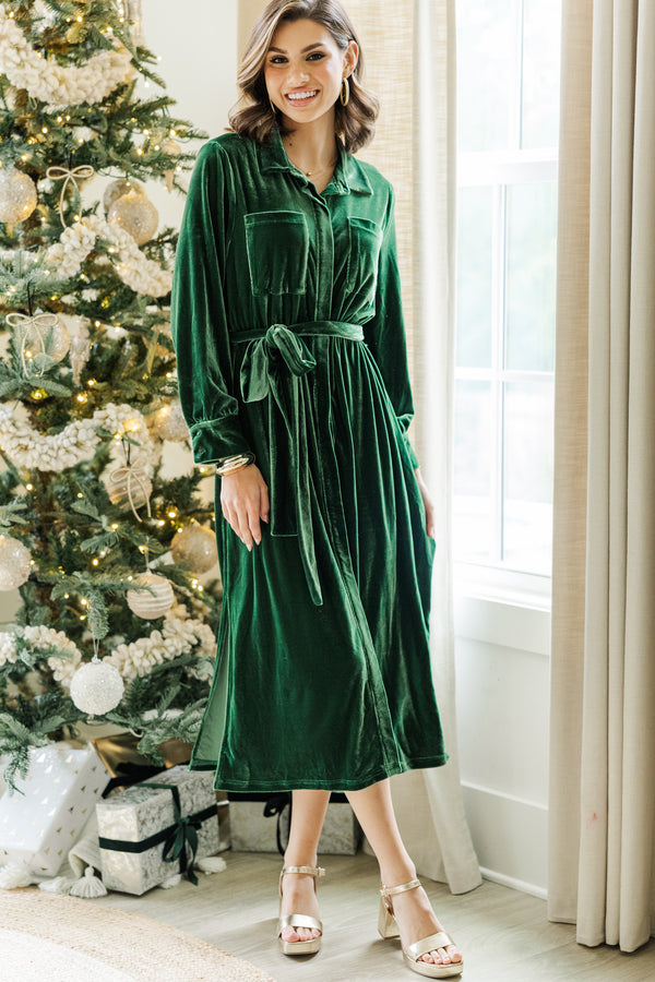 How To Love Emerald Green Velvet Midi Dress, X-Large - The Mint Julep Boutique | Women's Boutique Clothing How To Love Emerald Green Velvet Midi Dress, X-Large - The Mint Julep Boutique | Women's Boutique Clothing