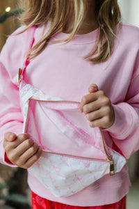 Girls: The Harper Pink Bow Fanny Pack