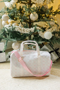 Girls: The Harper Pink Bow Duffle Bag